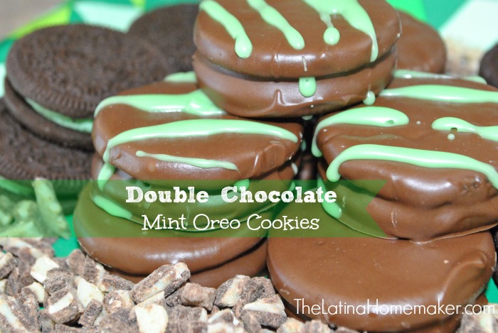 Double Chocolate Mint Oreo Cookies