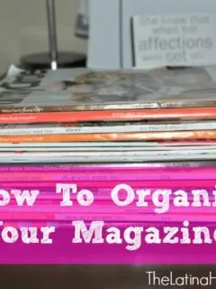 How To Organize Your Magazines