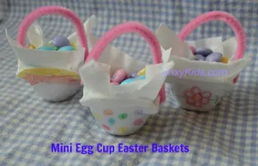Mini Egg Cup Baskets