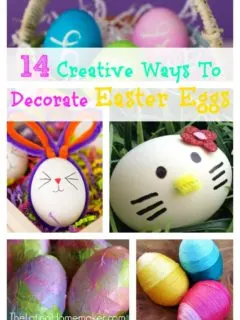 14 Creative Ways To Decorate Easter Eggs
