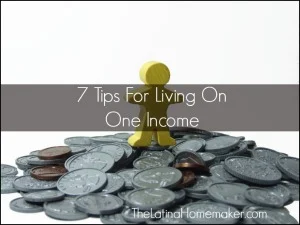 7 Tips For Living On One Income