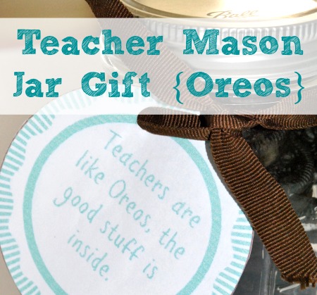 Teacher Mason Jar Gift
