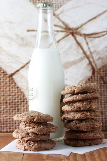 Nutella Crunch Cookies