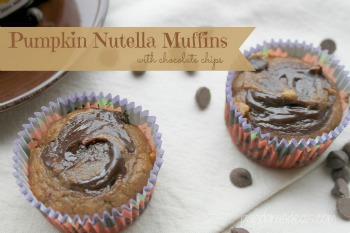 Pumpkin Nutella Muffins