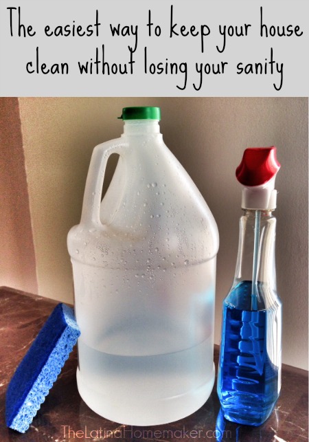 The easiest way to keep your house clean without losing your sanity