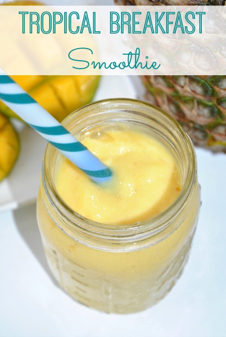 Tropical Breakfast Smoothie
