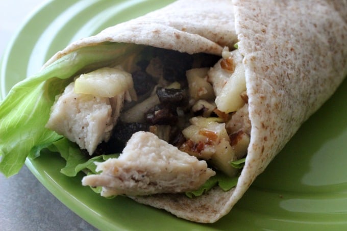 chicken salad wrap