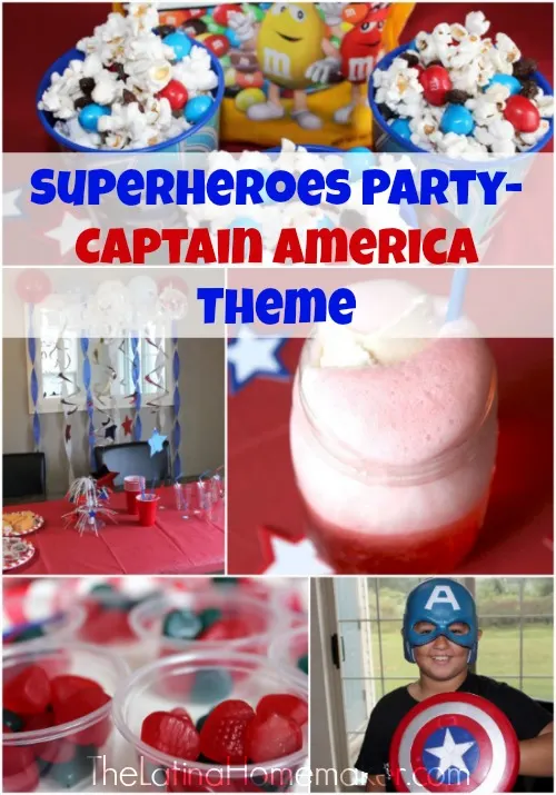 Superheroes Party-Captain America Theme