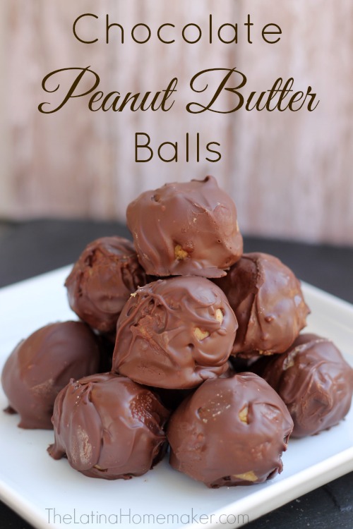 These Chocolate Peanut Butter Balls are like the ones you remember from your childhood – sweet, creamy, and decadent!