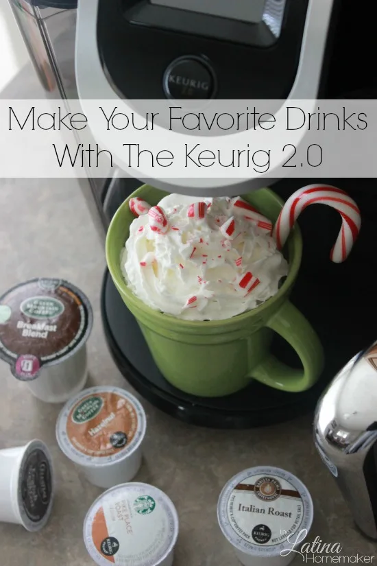 Make Your Favorite Drinks With The Keurig 2.0. A look at the new Keurig 2.0 and all the awesome features it offers. Plus an easy Peppermint Mocha recipe!