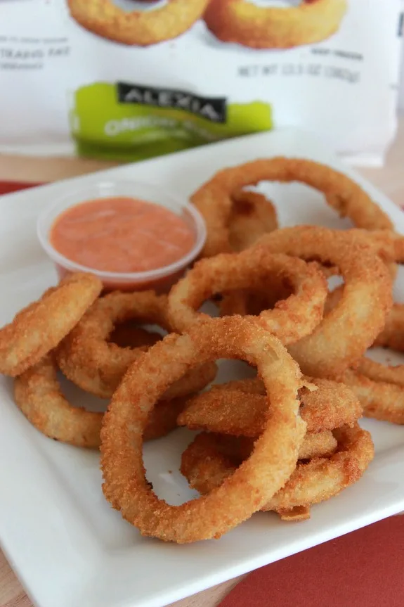 Game Time House Sauce. A delicious and tangy sauce that's the perfect dip for onion rings.