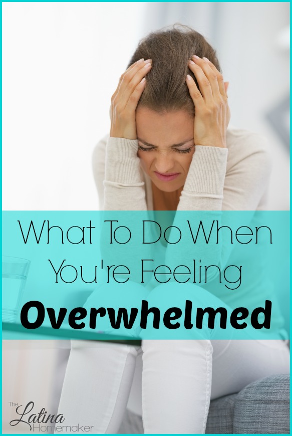 What To Do When You're Feeling Overwhelmed.  We've all been there and it's easy to feel desperate and alone, but sometimes it's the simple things that can help you get through a rough day. Here a few that have helped me in the past.