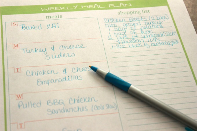 3 Simple Tips For Successful Meal Planning. Meal planning does not have to be complicated! These 3 simple steps will help you plan meals successfully while saving money and time.