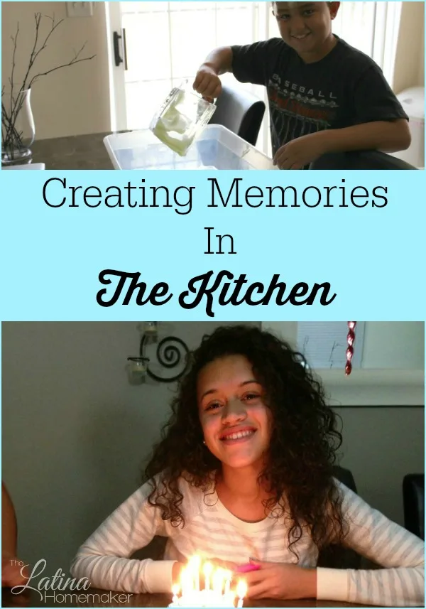 Creating Memories In The Kitchen. A look at how our family has created memories in the hub of our home, the kitchen. 