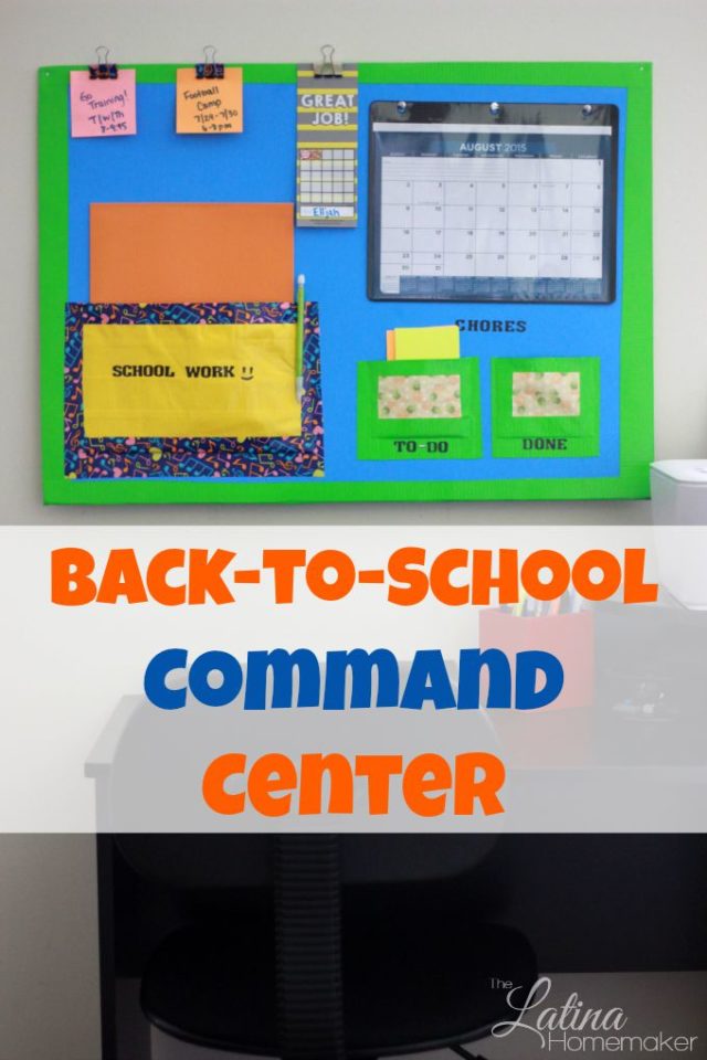 Back-To-School Command Center