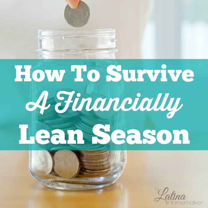 How to Survive a Financially Lean Season