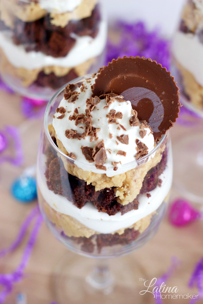 Chocolate Peanut Butter Parfait. A simple and decadent dessert that will wow your family and friends!