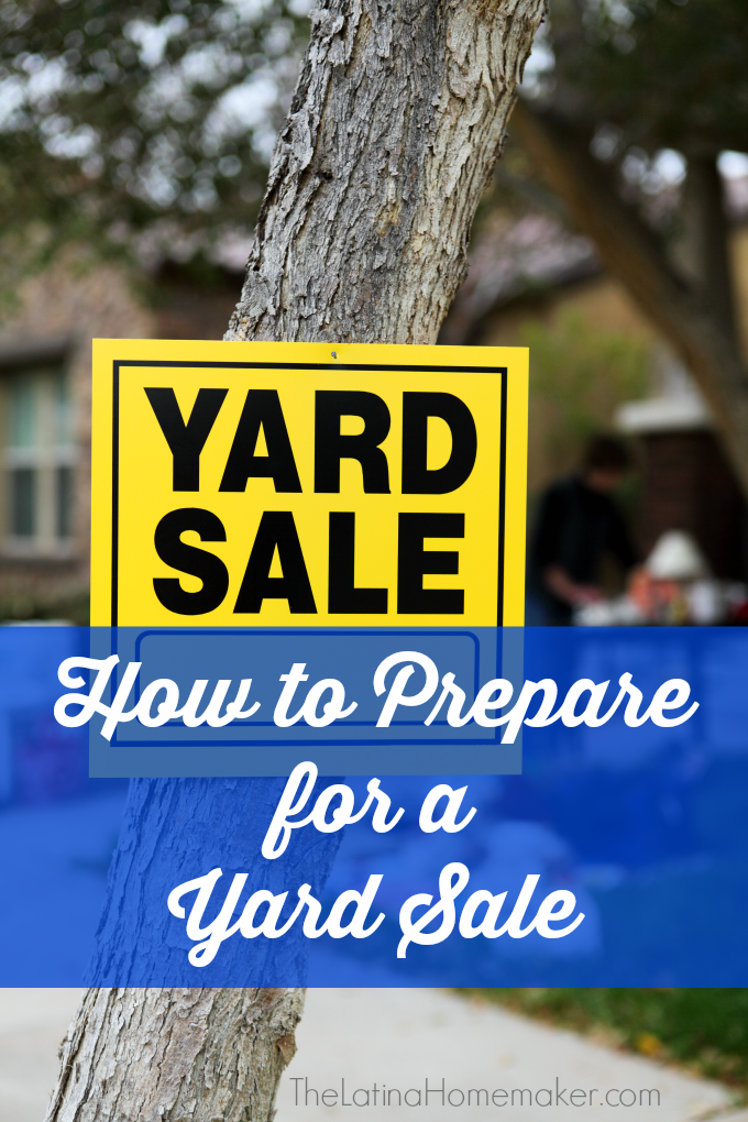 How to Prepare for a Yard Sale