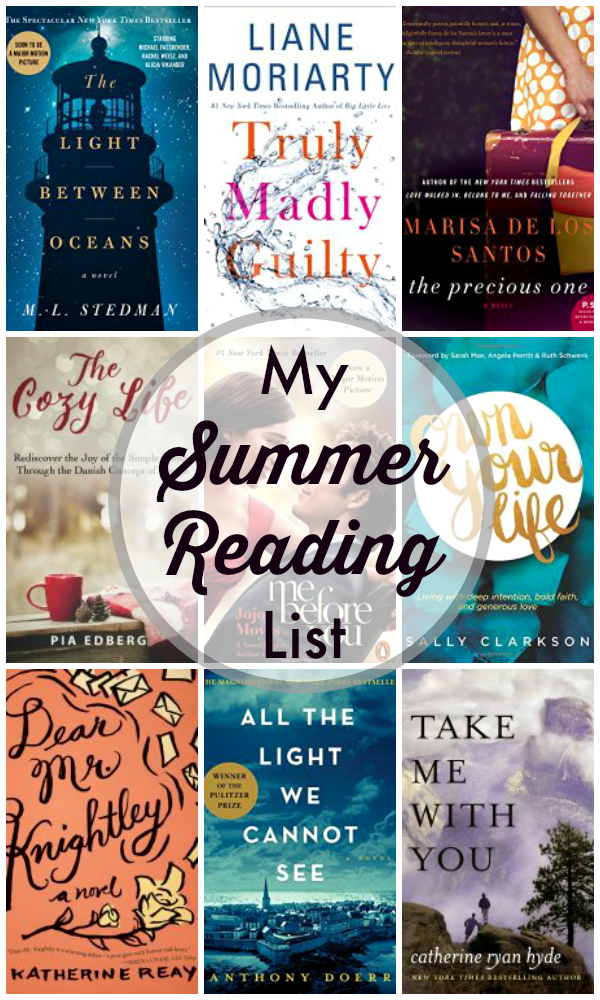 My Summer Reading List for 2016