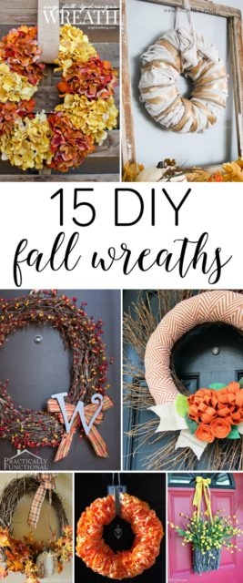 15 DIY Fall Wreaths