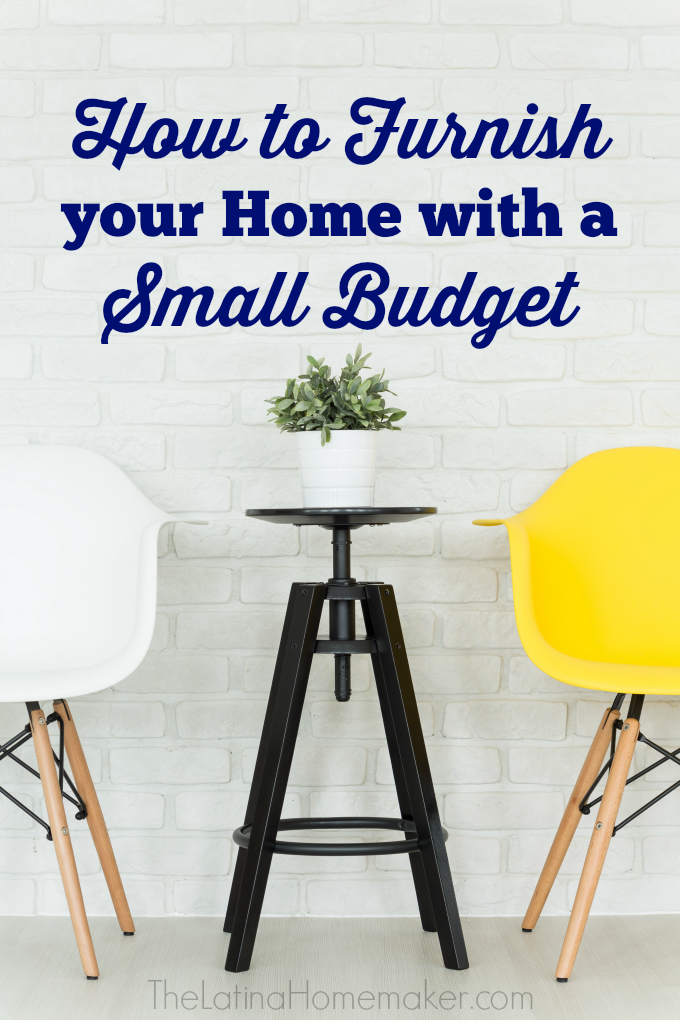 How to Furnish your Home with a Small Budget. Affordable ways to furnish your home with pieces you'll love without busting your budget.