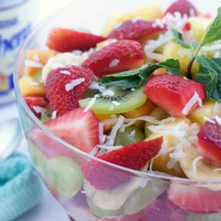 Fruit Salad with Sweet Citrus Dressing