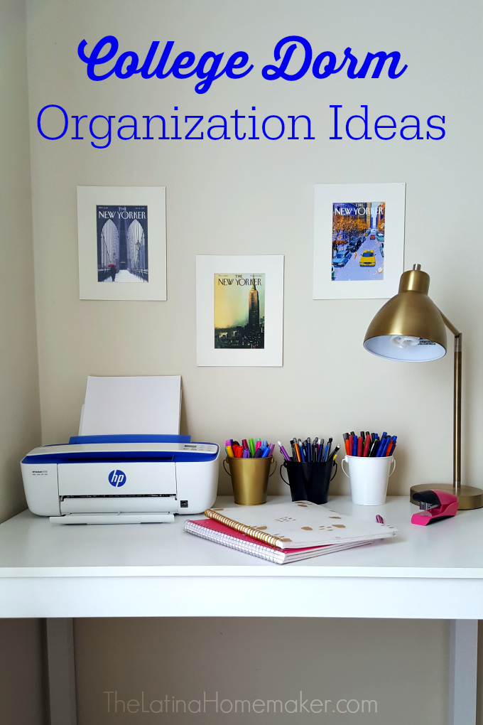 How To Organize Your College Dorm Room