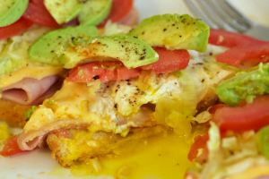 Sándwich Criollo Inspired-Ham, Egg, and Cheese Avocado Toast - The ...