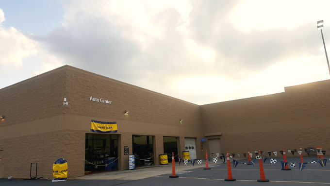 Walmart forest outlet drive auto center