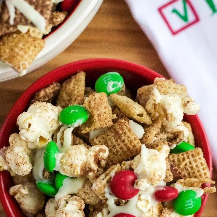 White Chocolate Snickerdoodle Chex Mix