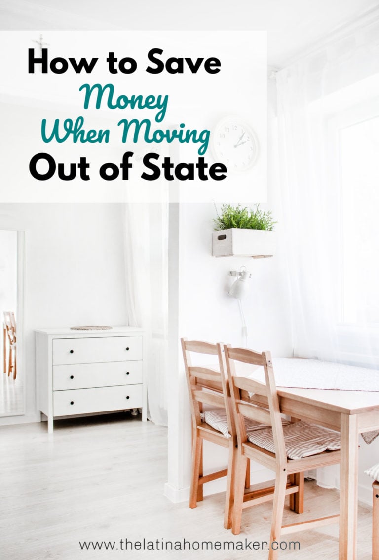 How to Save Money When Moving Out of State