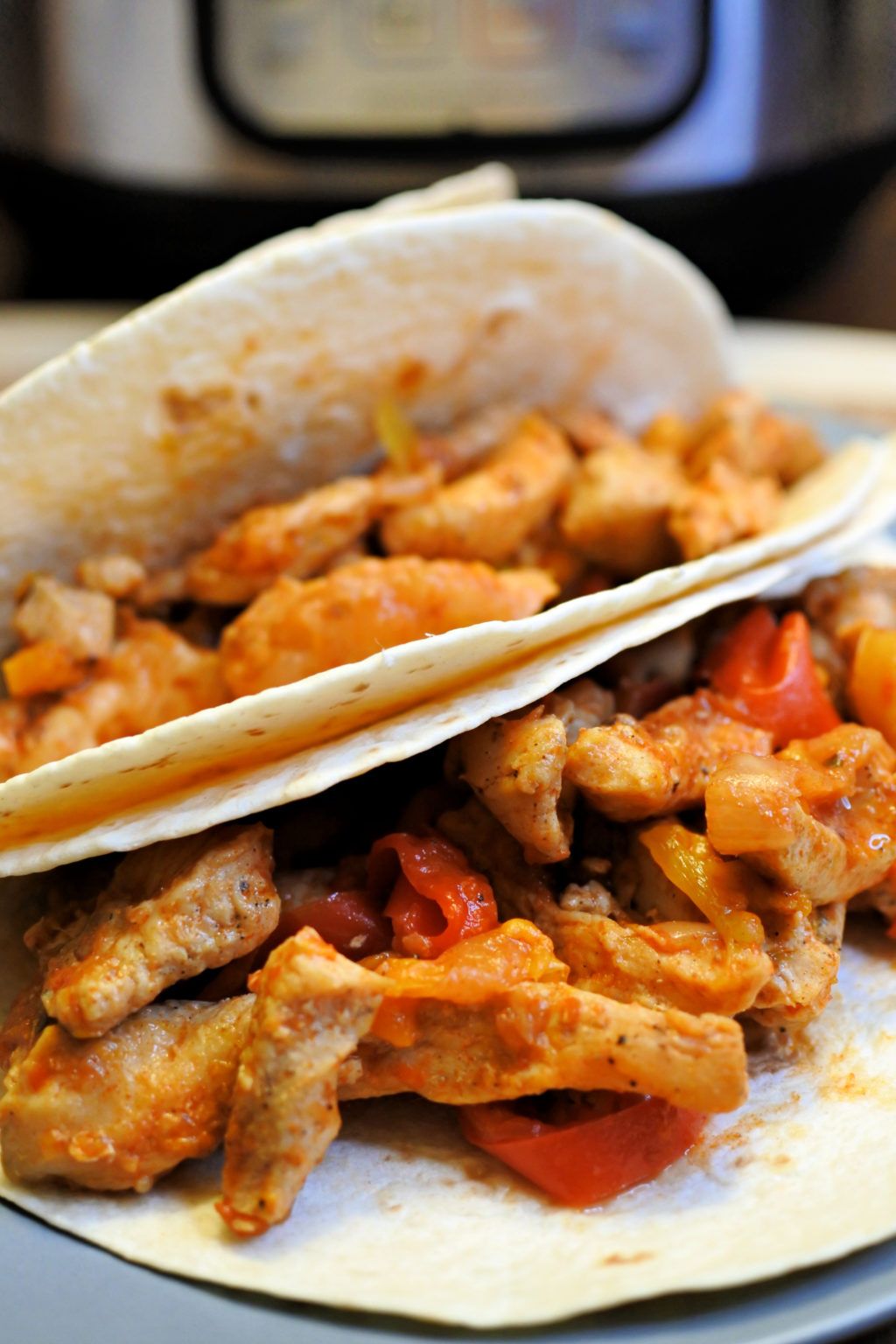 Instant Pot Chicken Fajitas The Latina Homemaker