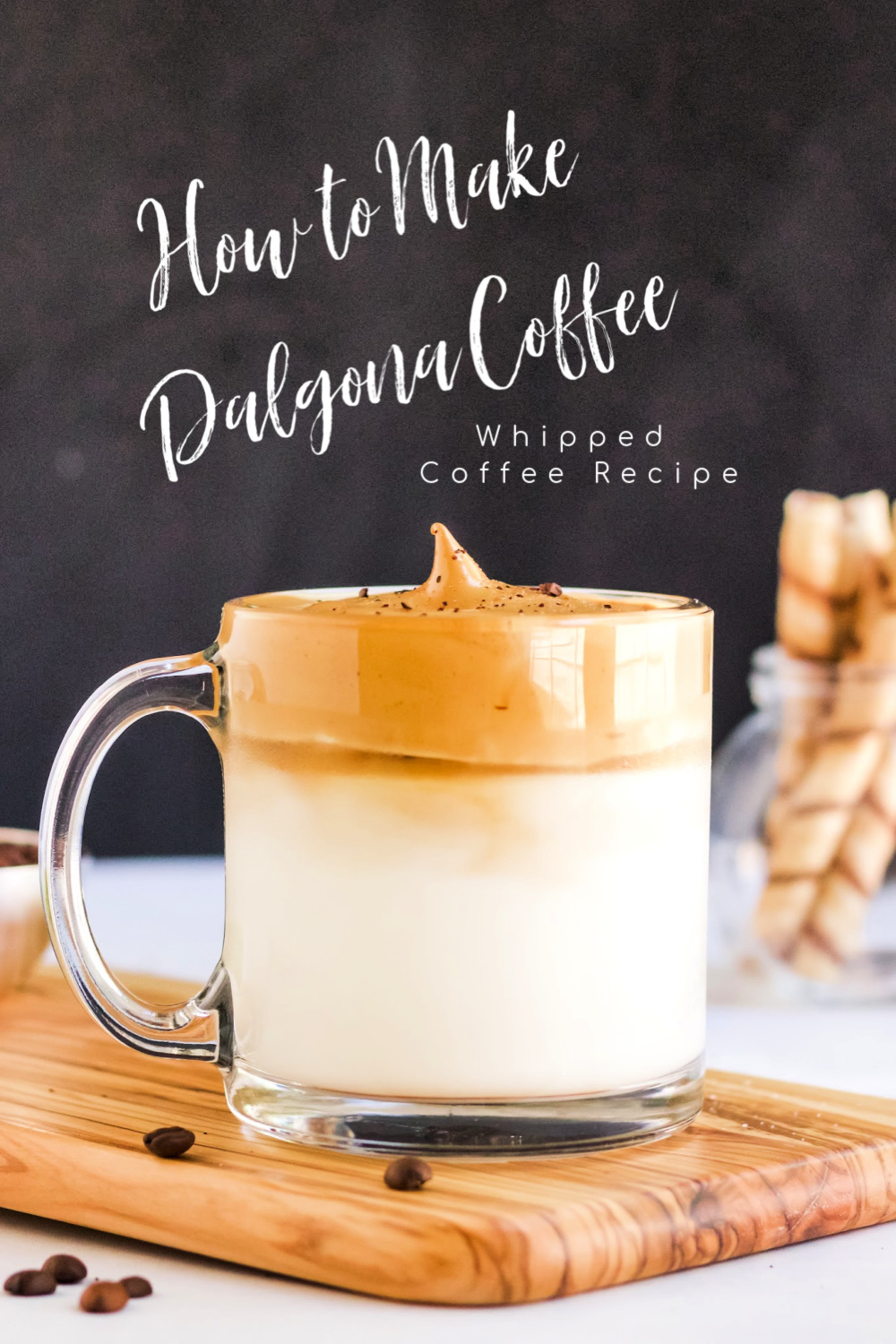 Dalgona Coffee Recipe, How to Make Whipped Coffee