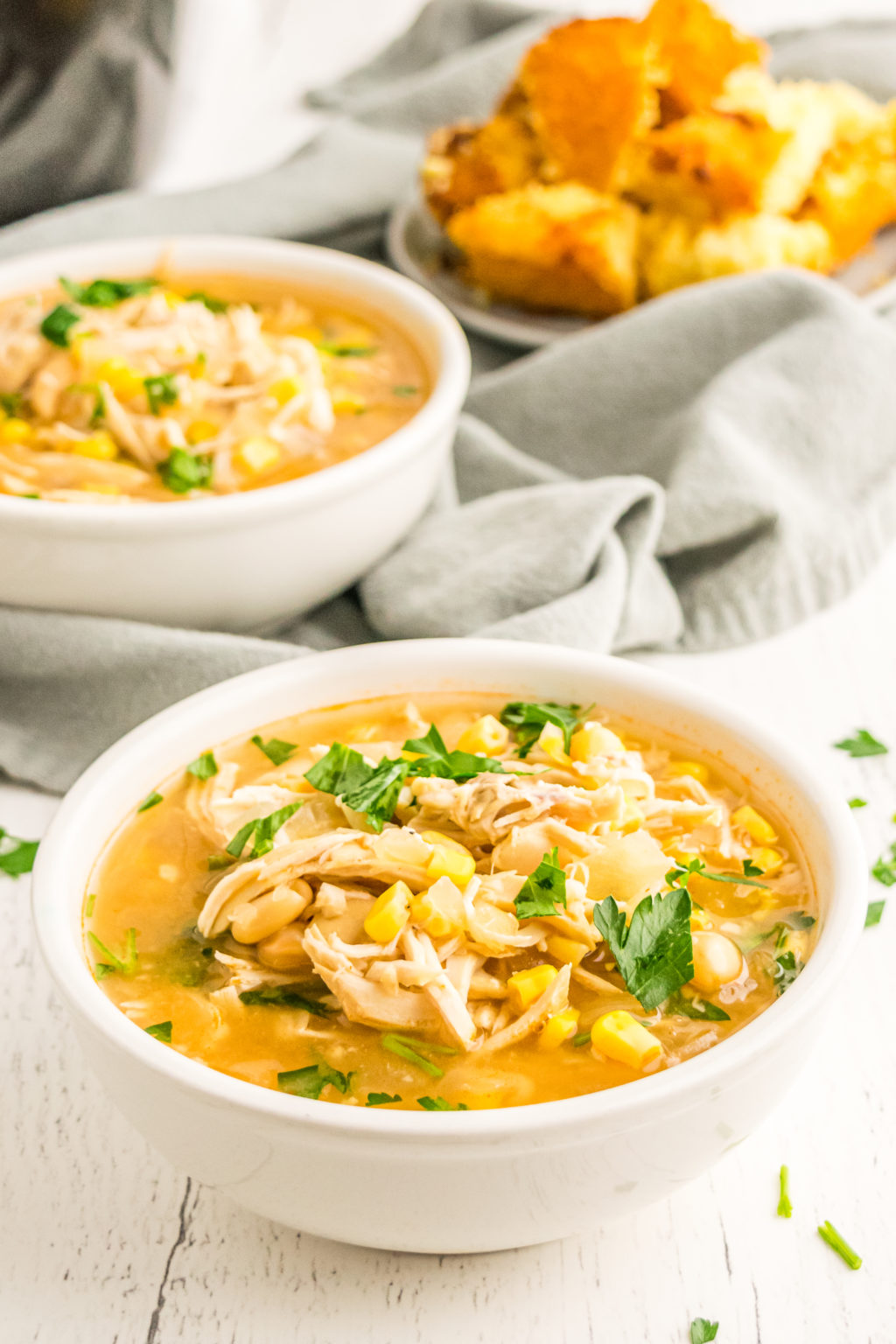 Slow Cooker White Chicken Chili